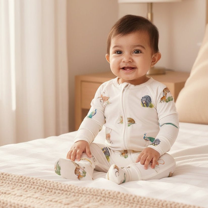 Wild Wonder Bamboo Zipsuit - Bubz