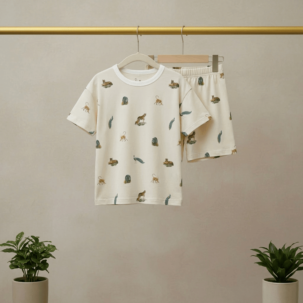 Wild Wonders Bamboo Short Sleeve Set - Bubz
