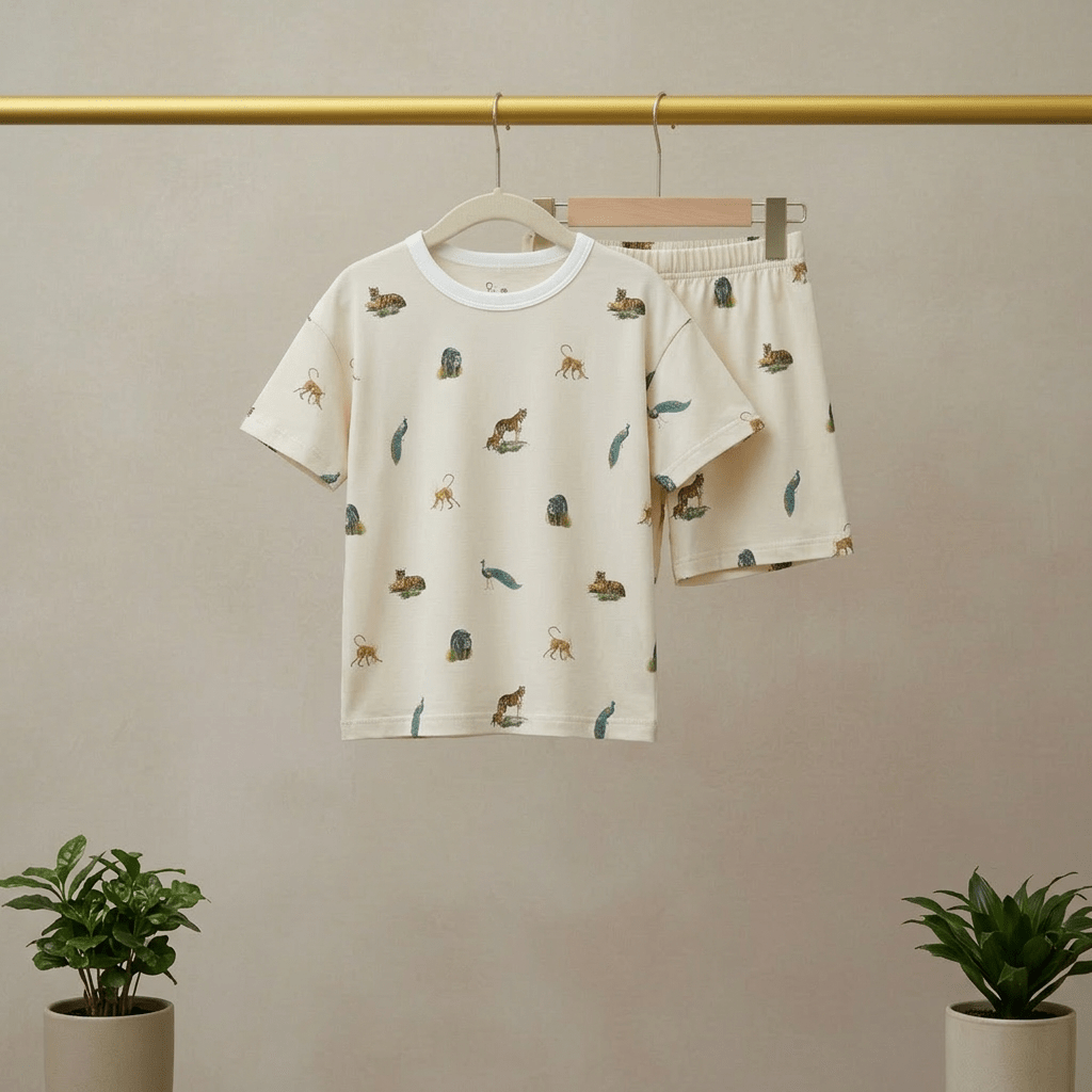 Wild Wonders Bamboo Short Sleeve Set - Bubz