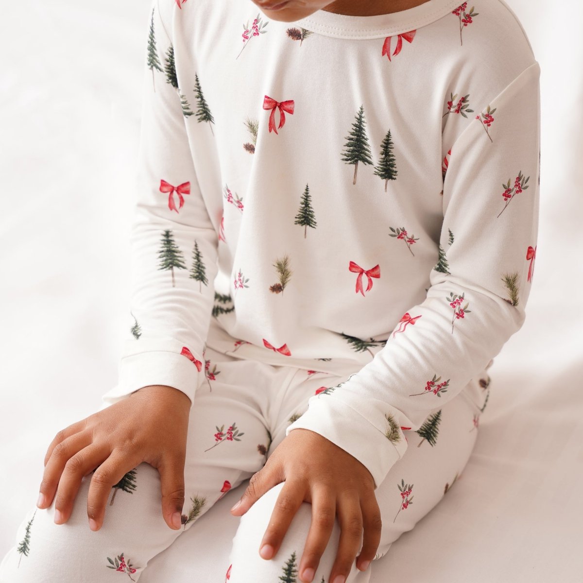 Woodland Cheer Bamboo Long Sleeve Set - Bubz