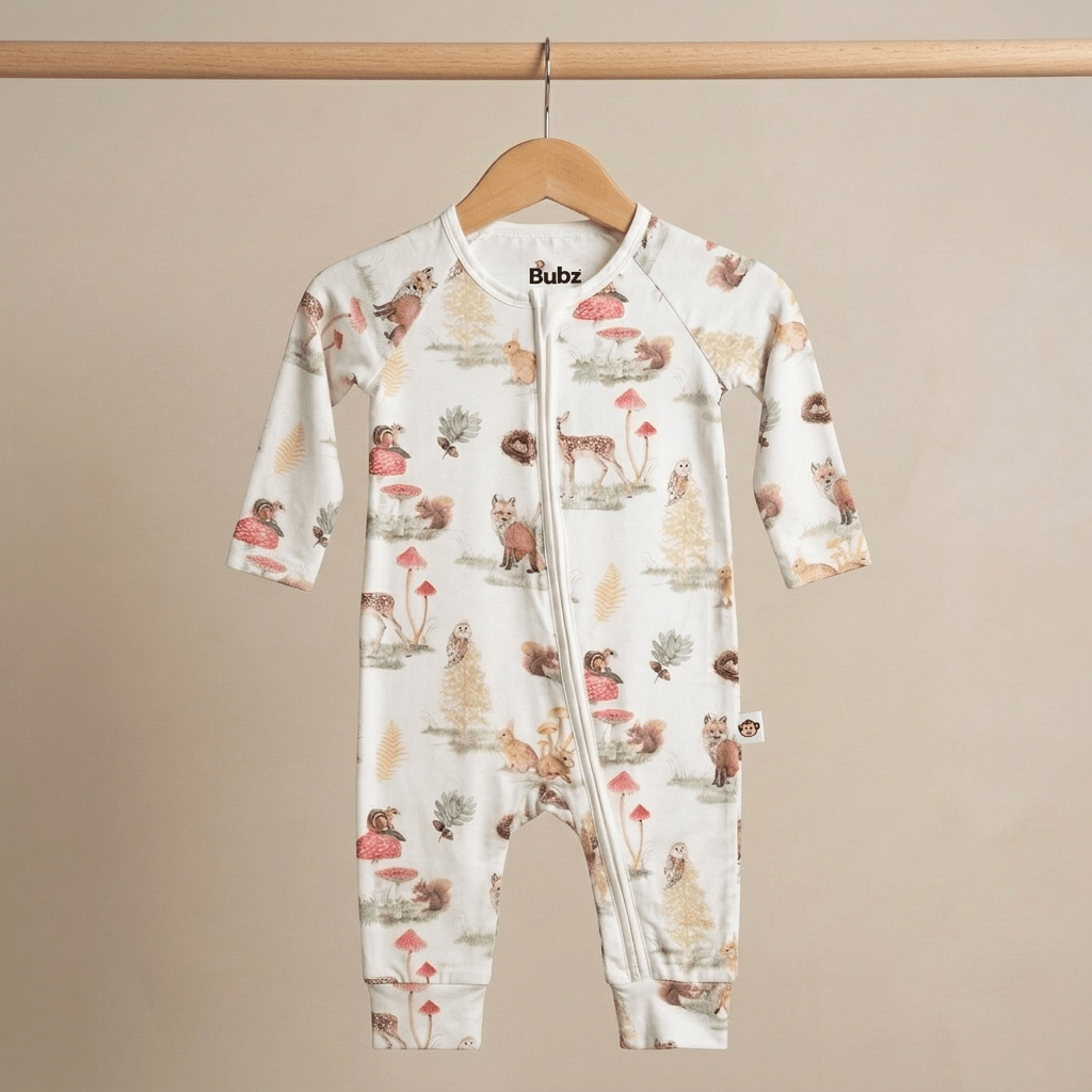 Woods Bamboo Zipsuit - Bubz