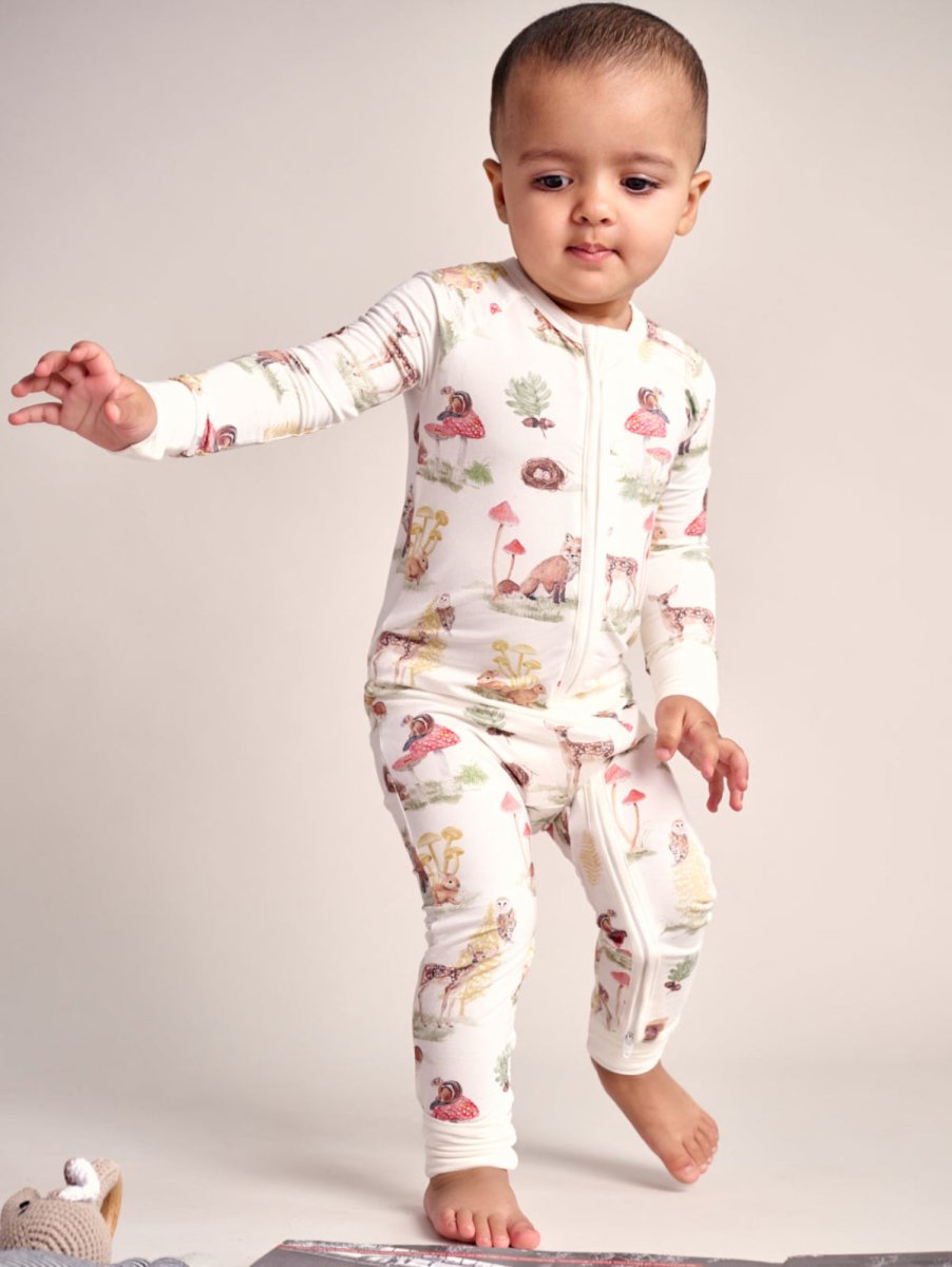 Woods Bamboo Zipsuit - Bubz