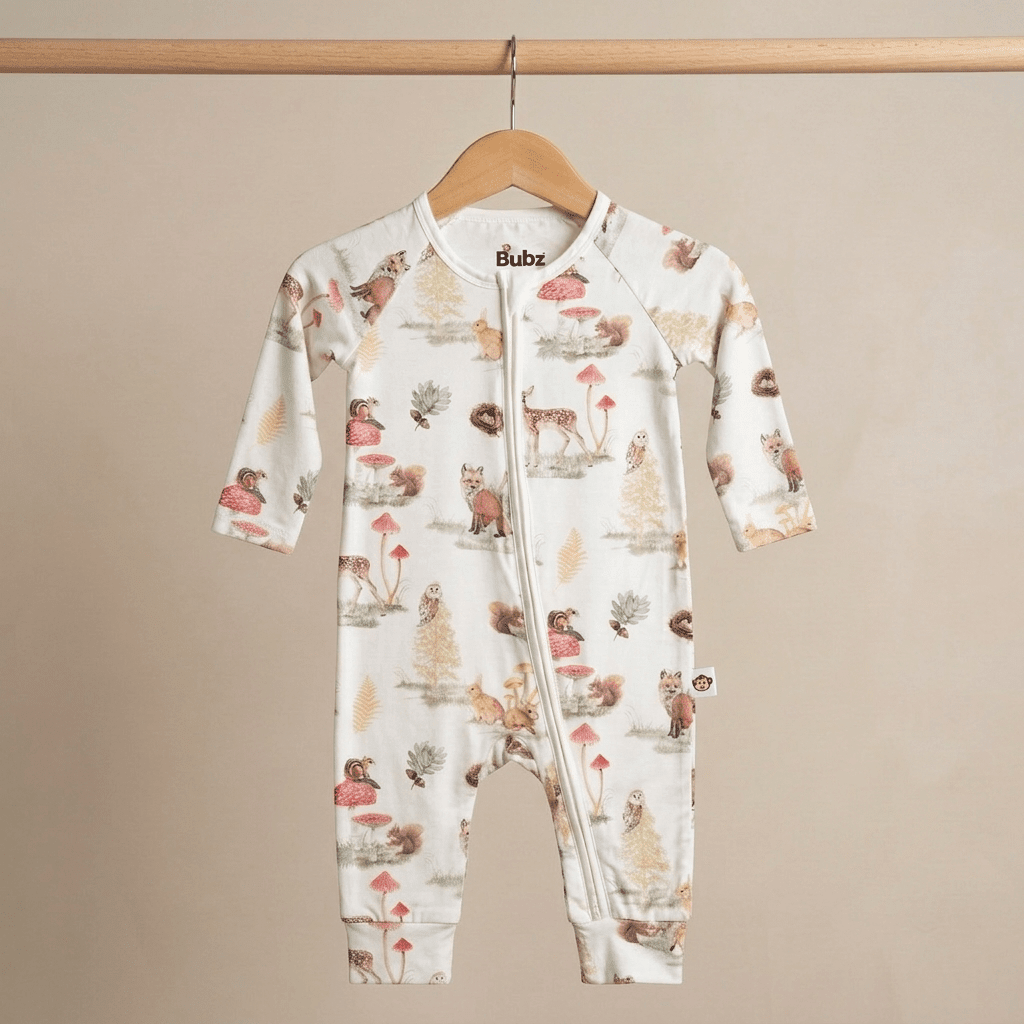 Woods Bamboo Zipsuit - Bubz